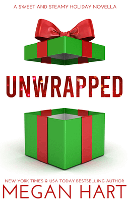 A red and green gift box, open, with the title UNWRAPPED 